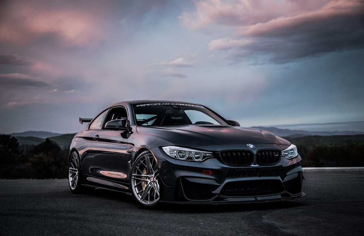 BMW m4 Coupe черный