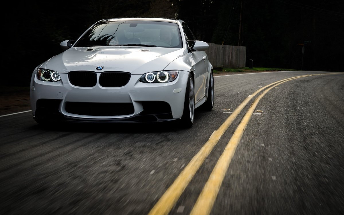 BMW m3 белая