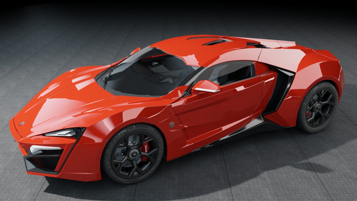 Lykan Hypersport 3d