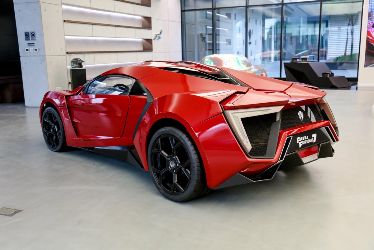 W Motors Lykan Hypersport Форсаж