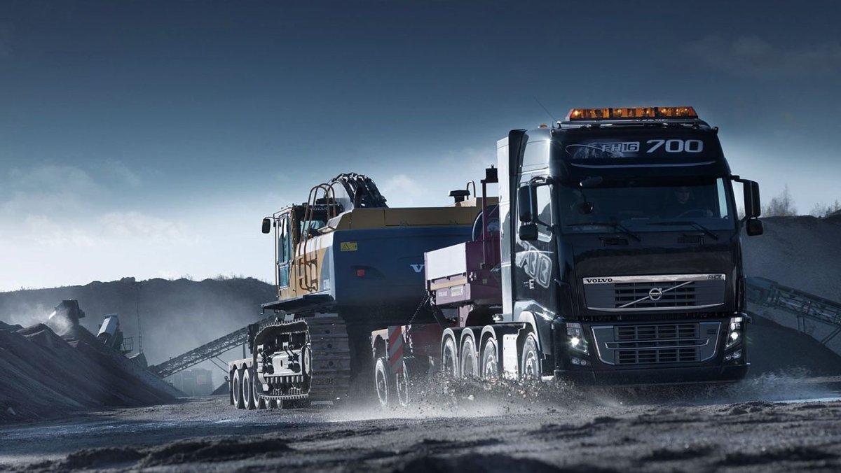 Volvo fh16 негабарит