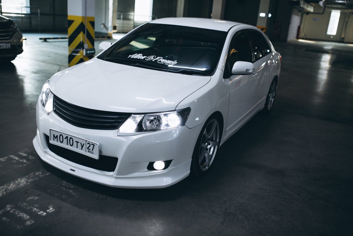 Обвесы на Toyota Allion 260