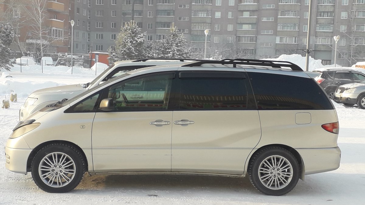 Рейлинги Toyota Estima