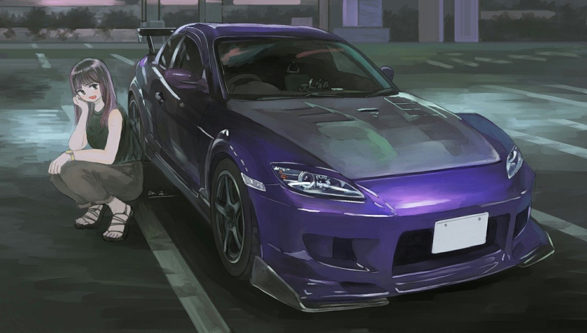 Mazda RX-8 тян
