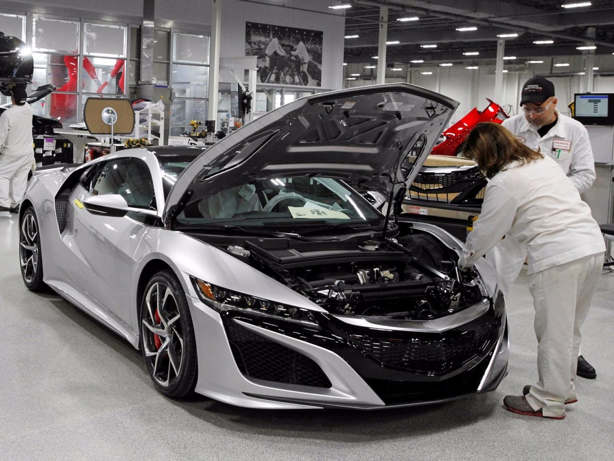 Acura NSX 2017 sportscar