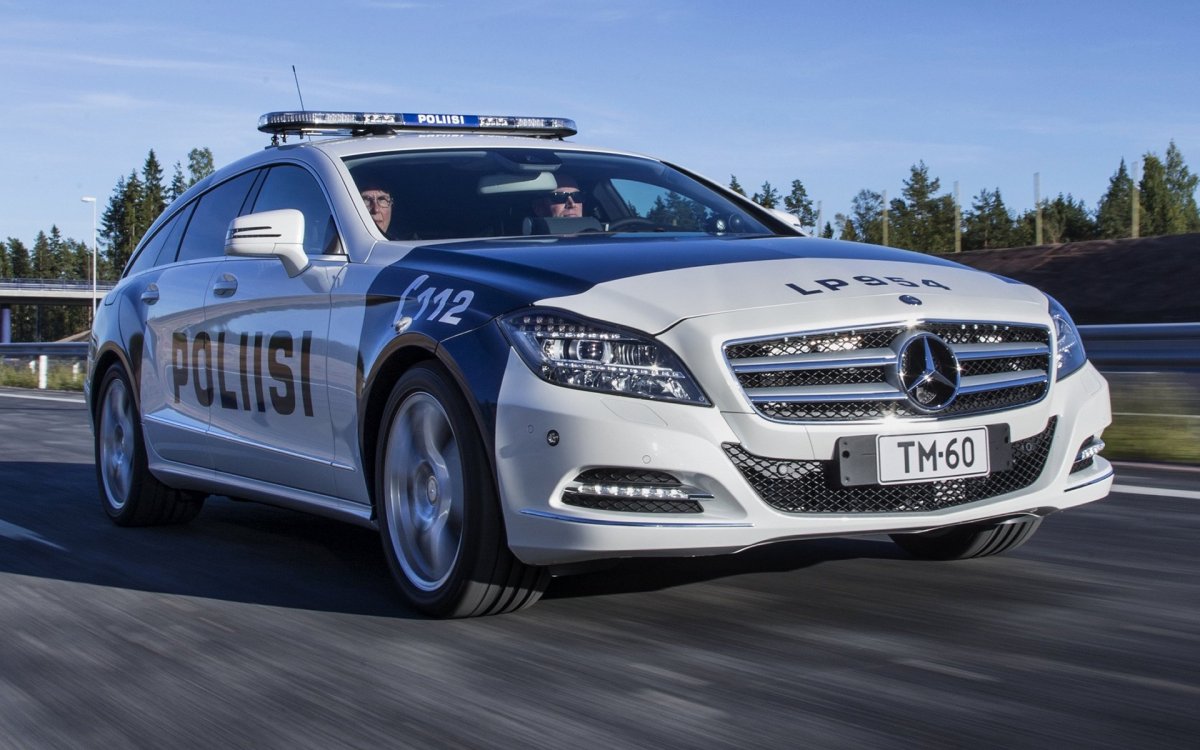 Mercedes CLS Police