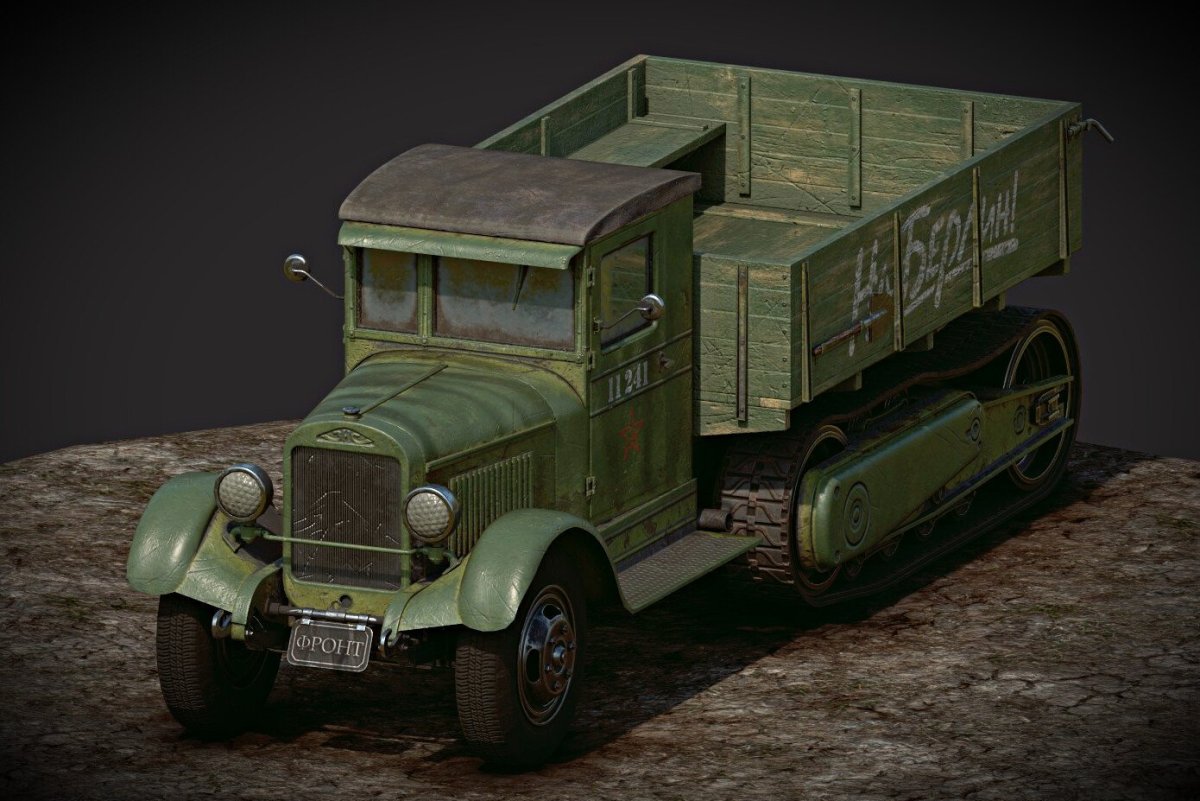 ЗИС 151 автомобиль грузовой 1941 1945 год