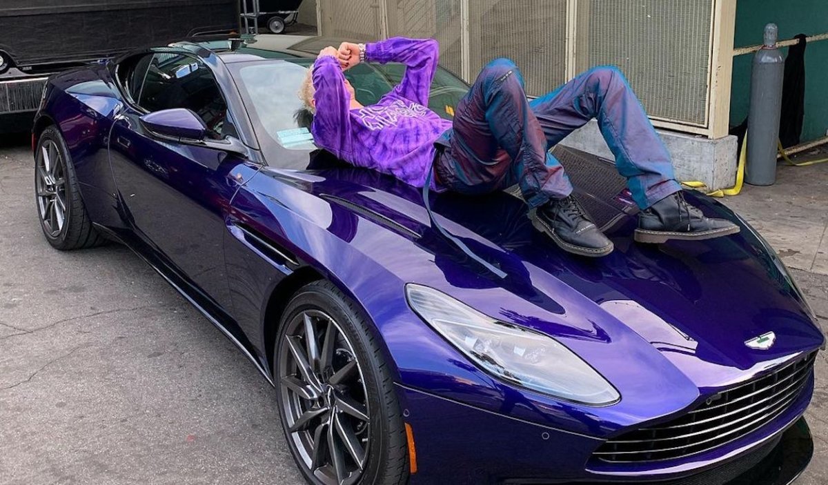 Machine Gun Kelly Aston Martin