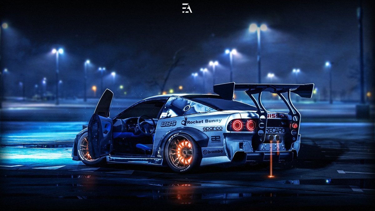 Nissan 240sx s13 Rocket Bunny