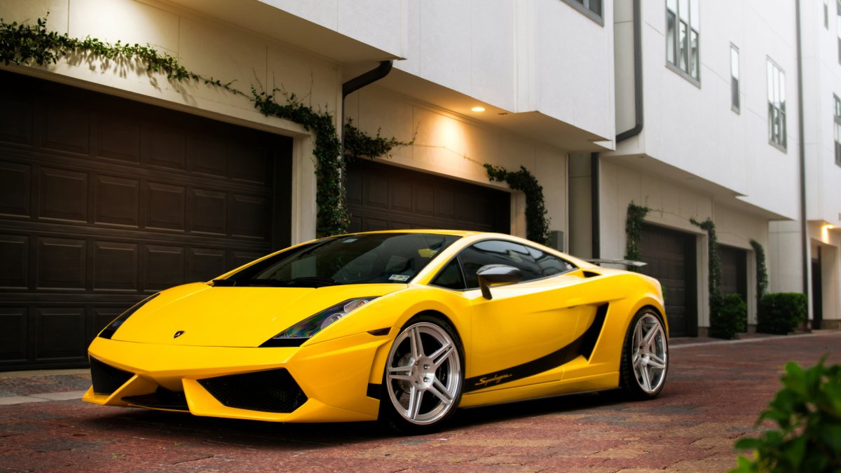 Ламборджини Галлардо Superleggera Yellow