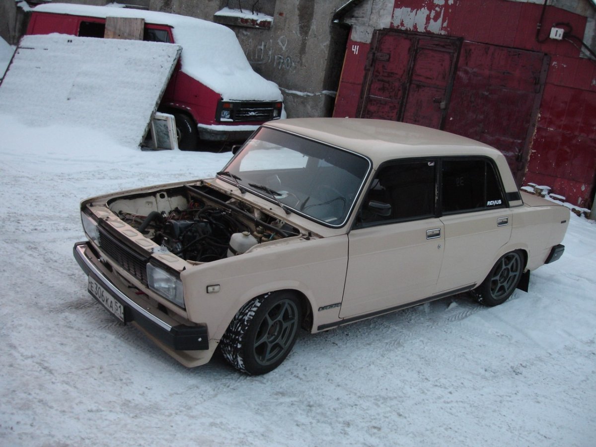 ВАЗ 2105 бежевая корч