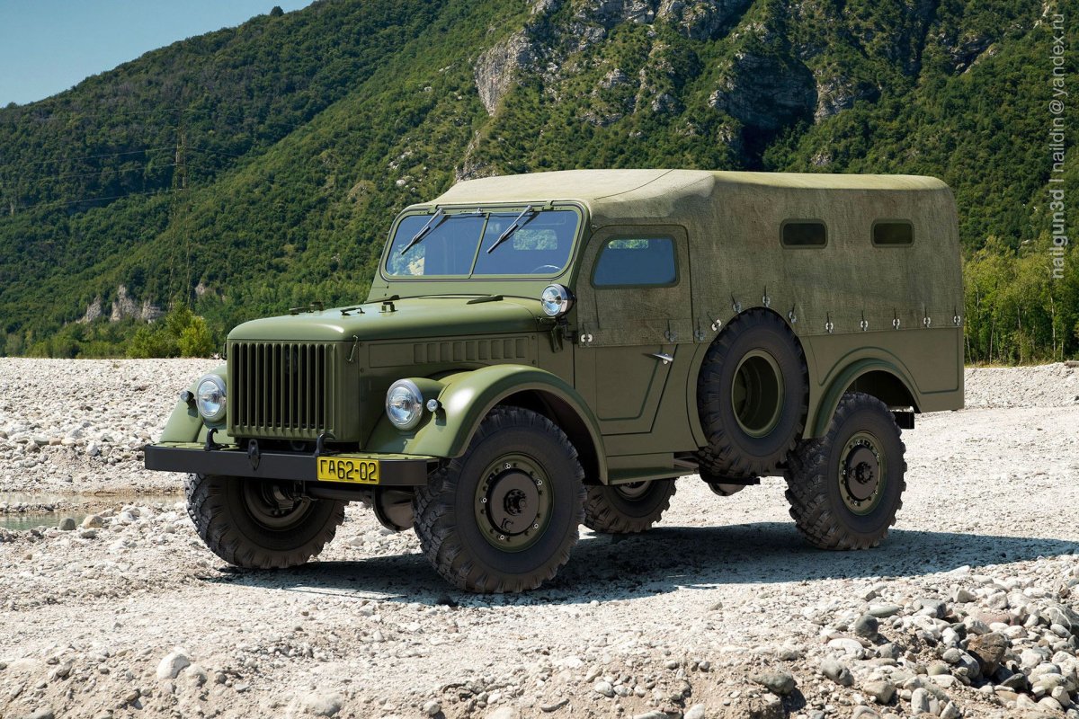 ГАЗ 62 капотный