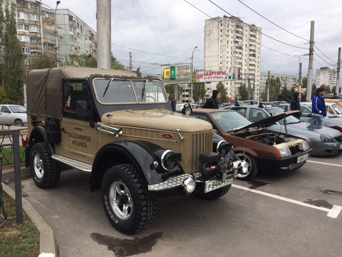Реплика ГАЗ 69 колхоз