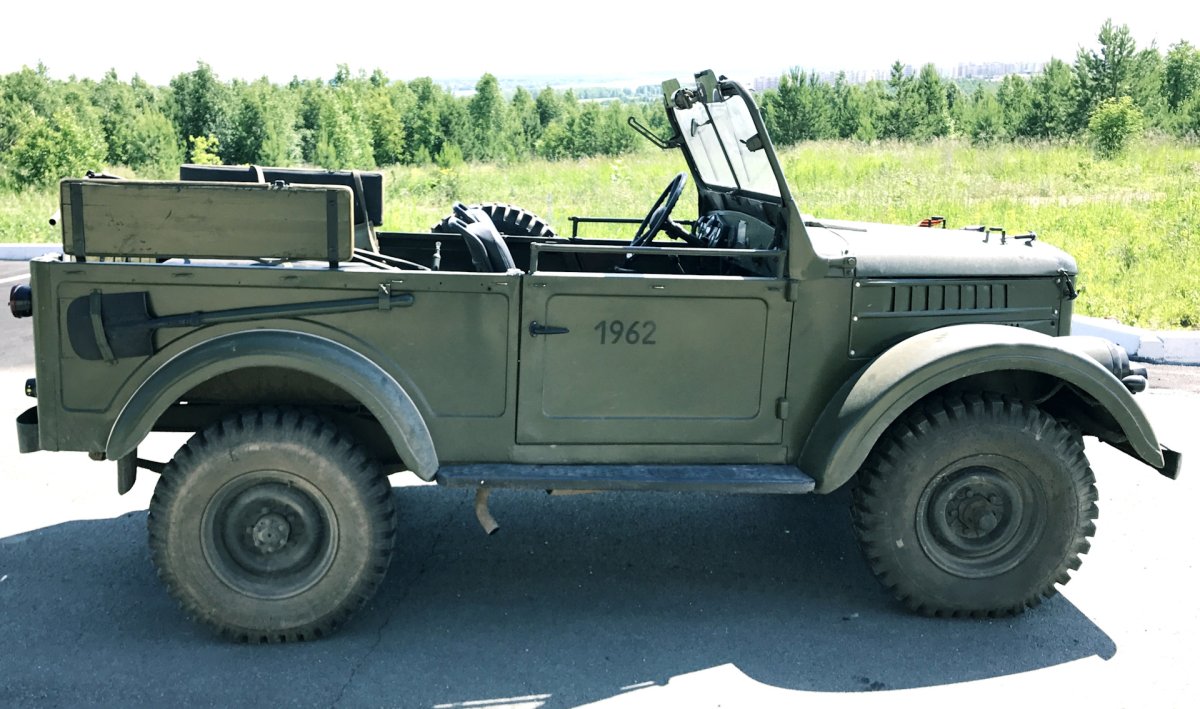Автомобиль радиохимической разведки ГАЗ-69