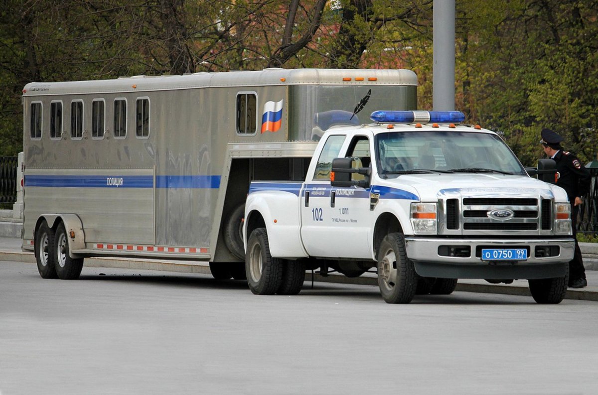 Ford f350 полиция