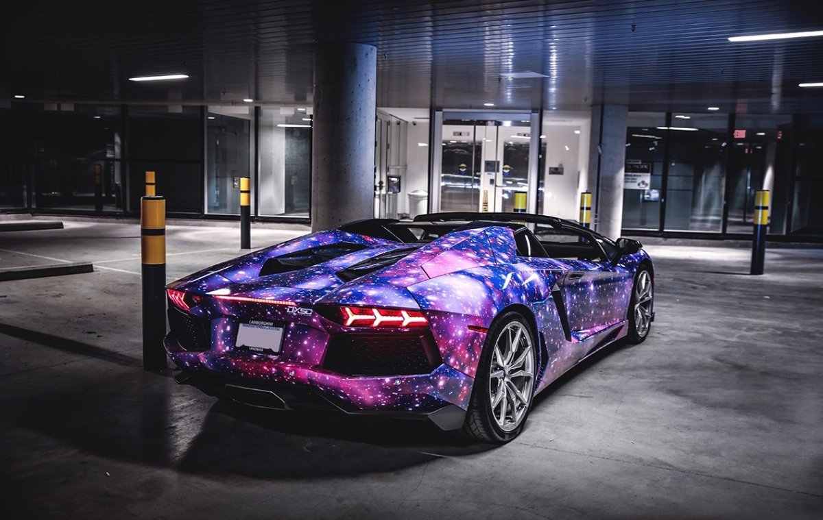 Lamborghini Aventador Galaxy