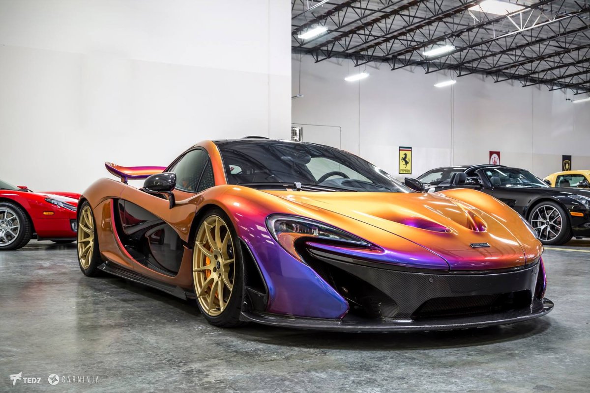 MCLAREN p1 Gold