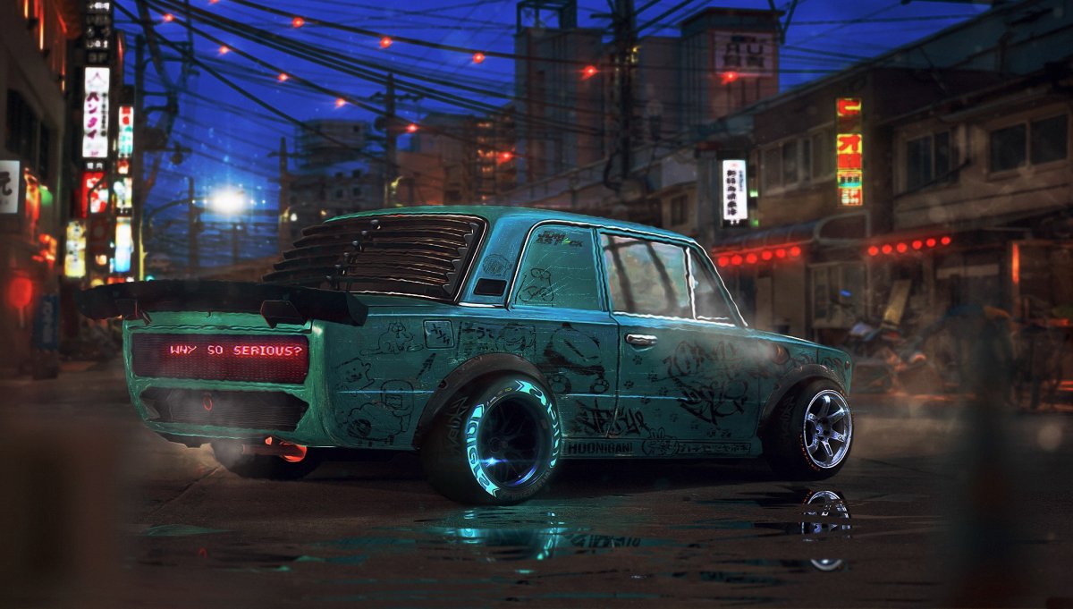 ВАЗ 2101 Cyberpunk