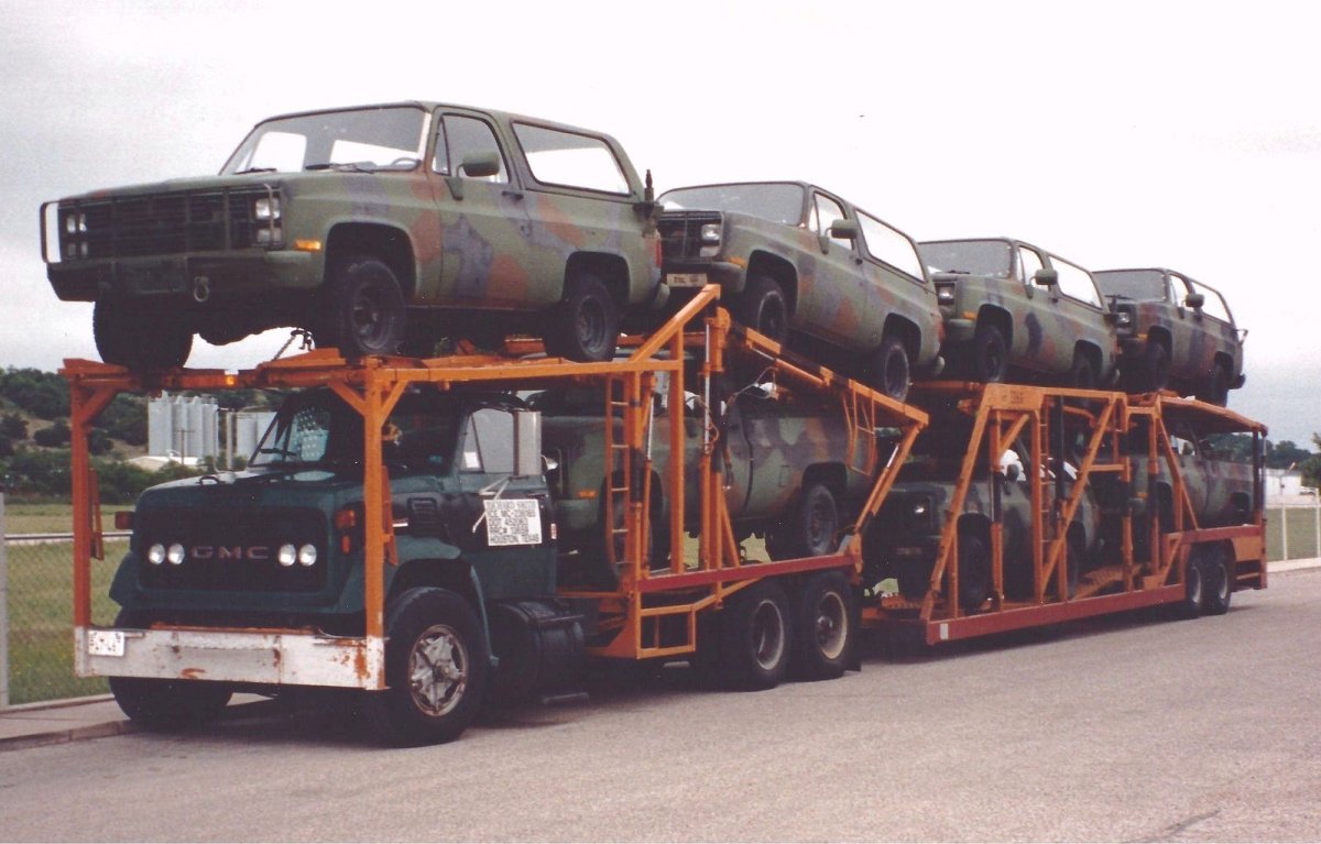 Автовоз с двигателем ГАЗ 52