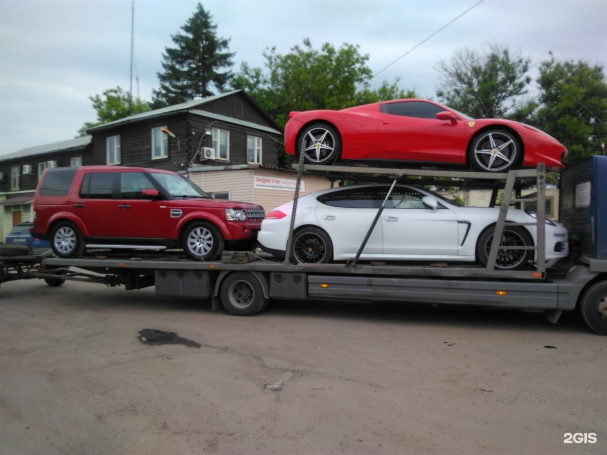 MB Atego автовоз двухуровневый
