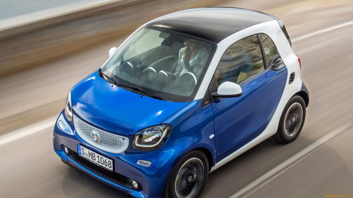 Smart Fortwo синий
