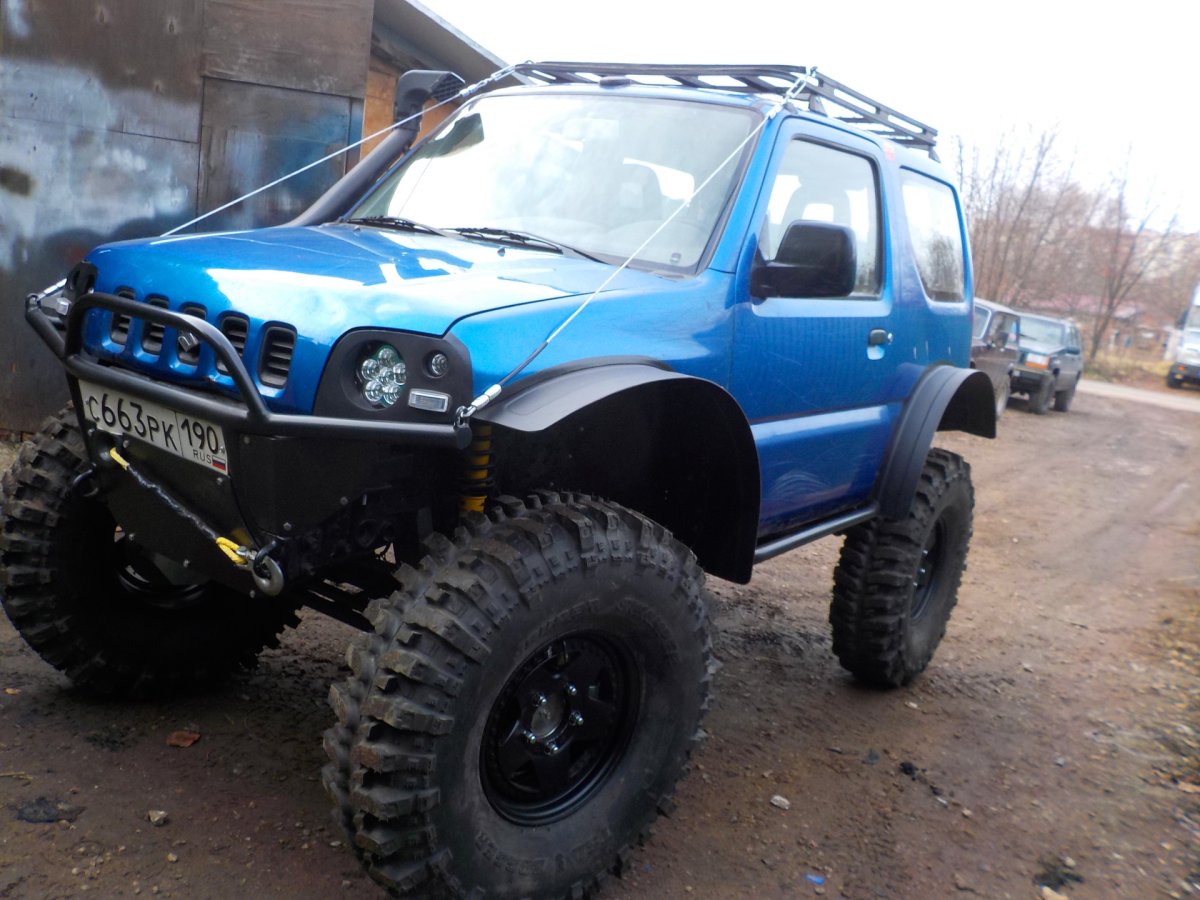 Suzuki Jimny 38 колеса