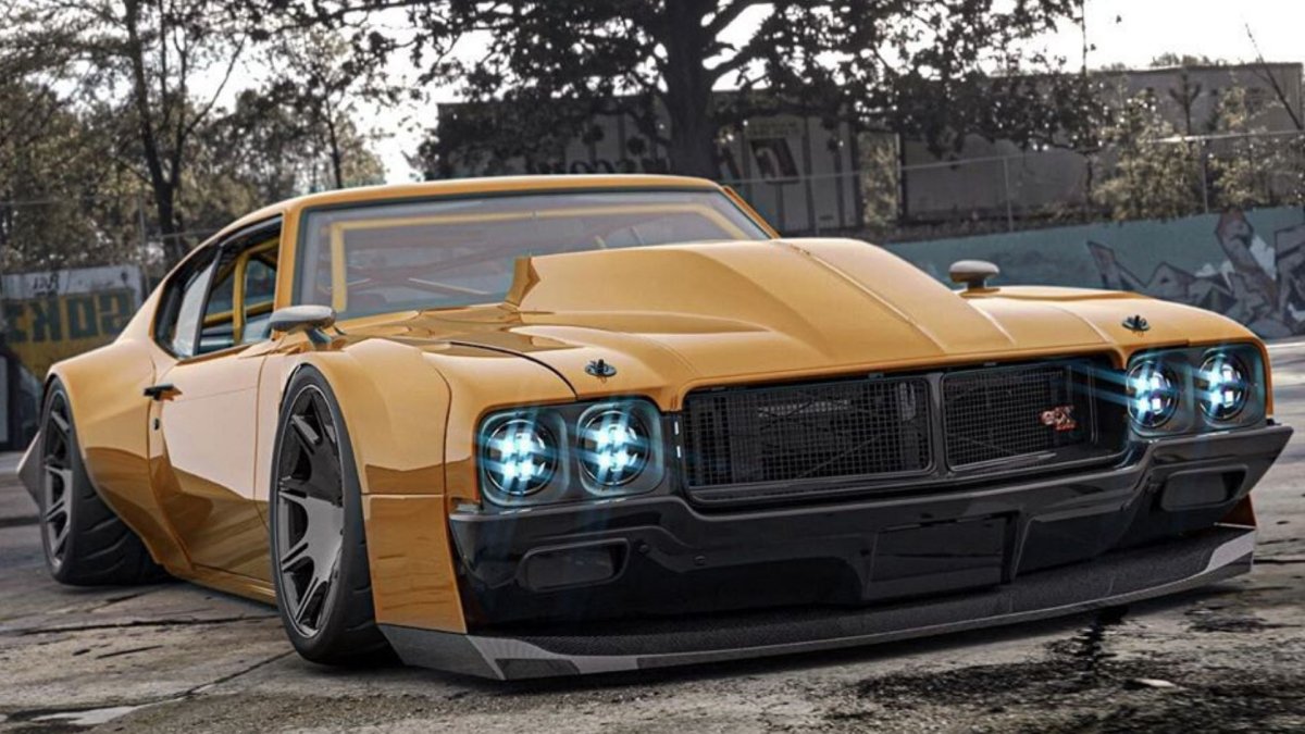 Buick GSX 1970 Форсаж