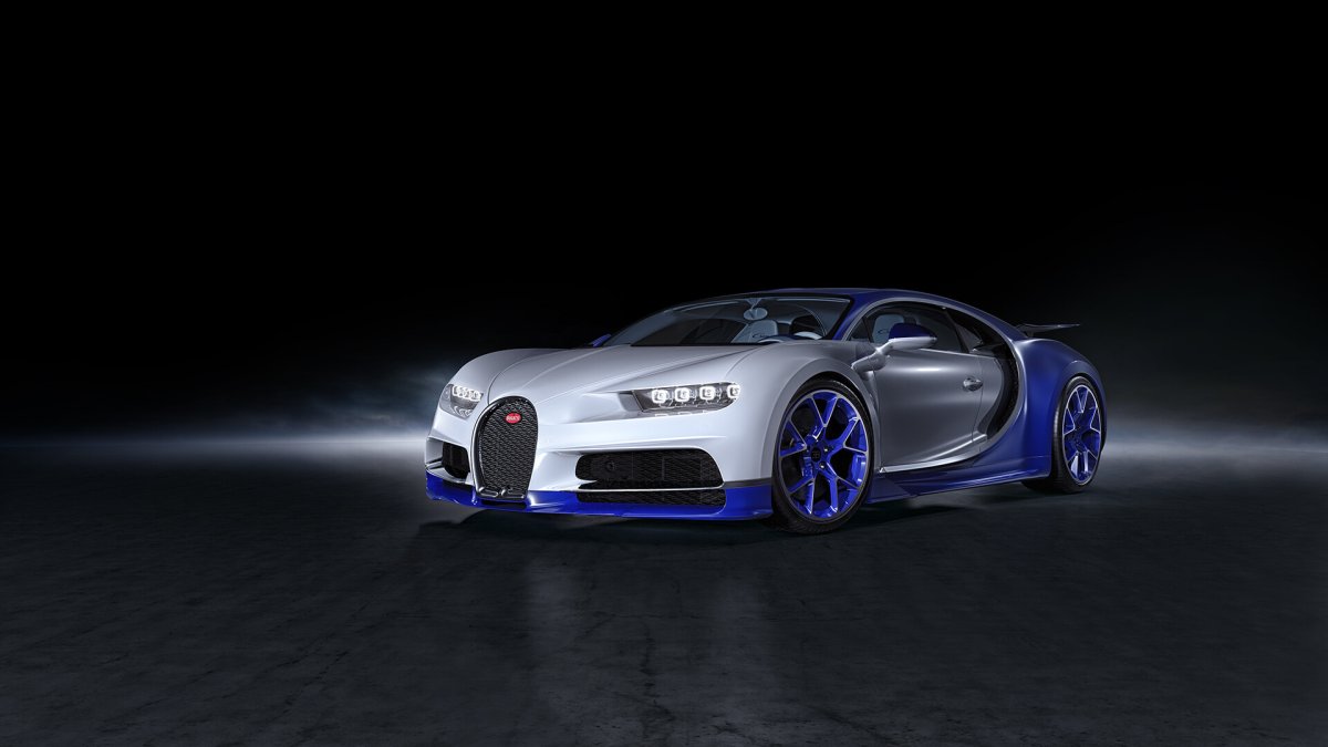Bugatti Chiron cgi