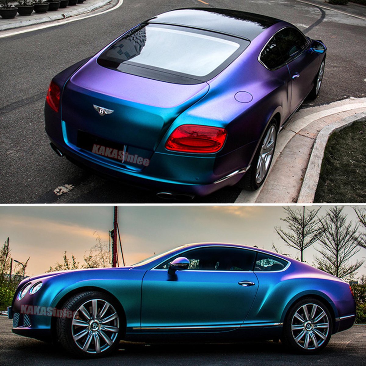 Satin Matte Chrome Metallic Vinyl Wrap