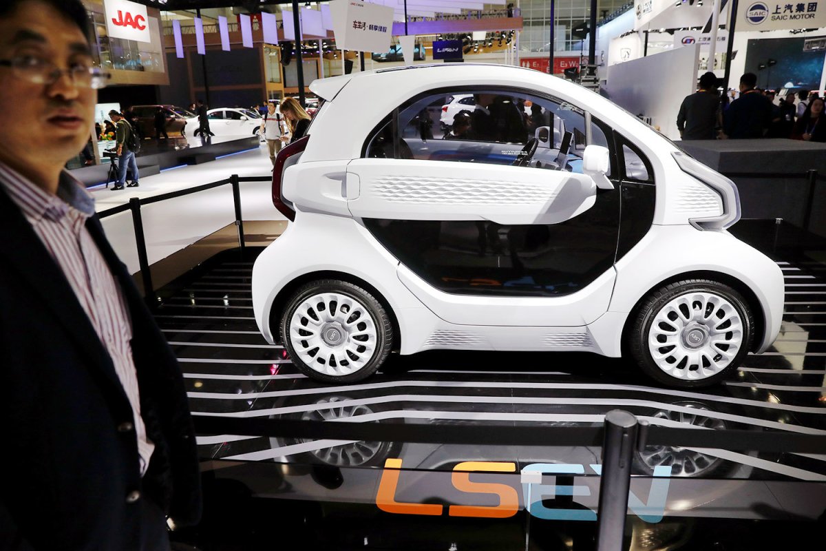 Электромобиль Byvin Electric car интерьер