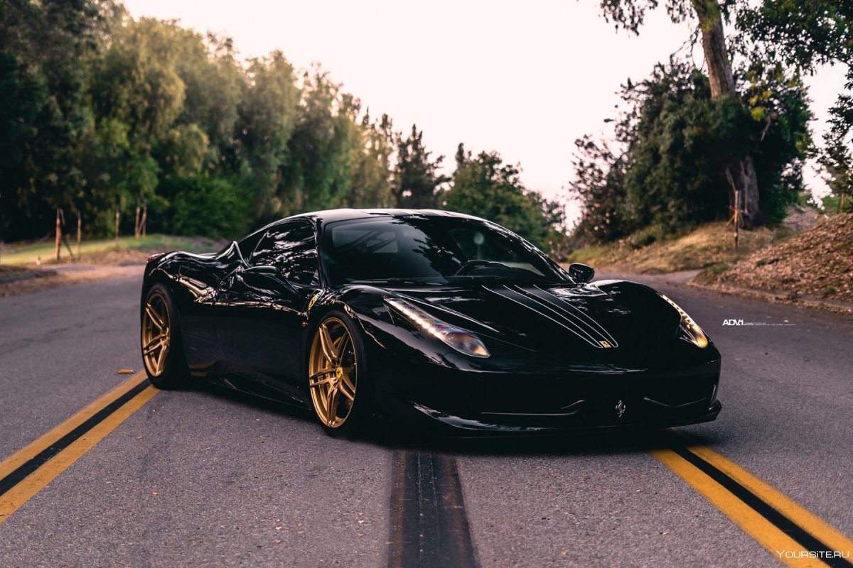 Ferrari 458 Black