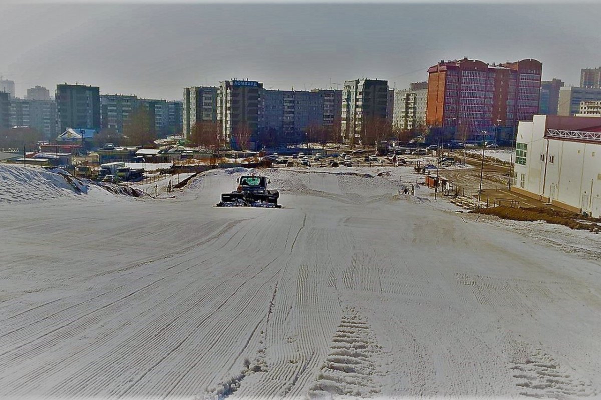Горки в Солнечном Красноярск