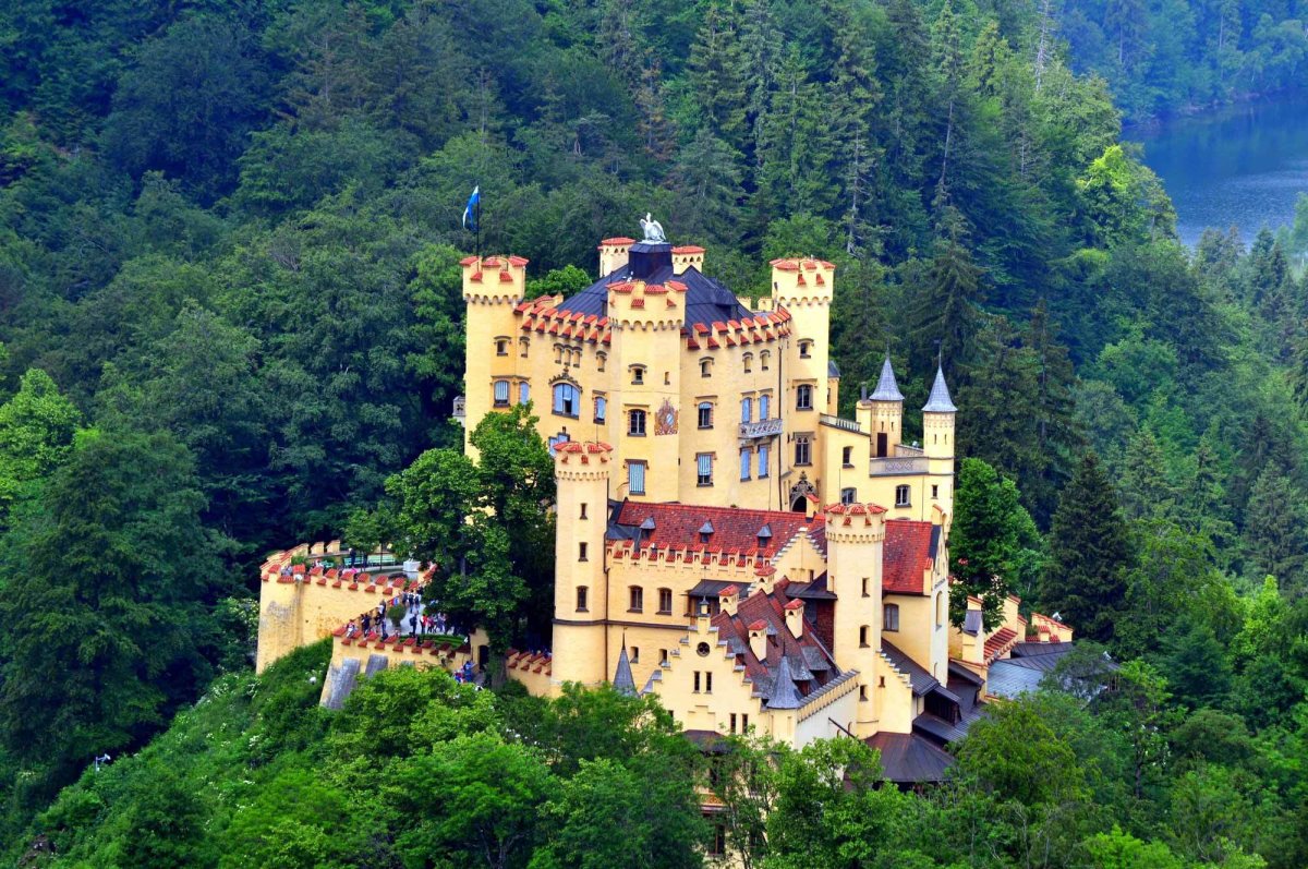 Хоэншвангау Германия Бавария