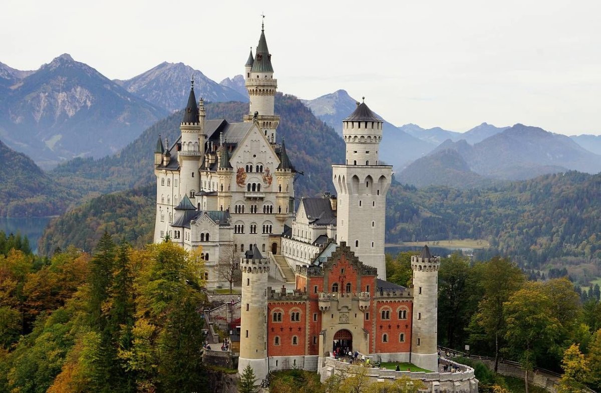 Замок Neuschwanstein Германия