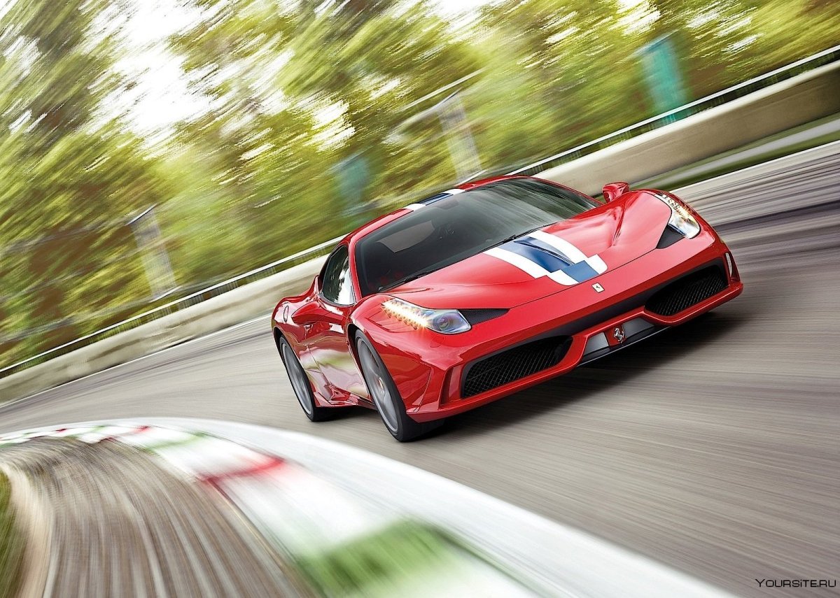 Феррари 458 speciale скорость