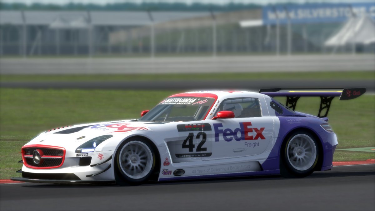 Mercedes SLS gt3 Алёшин