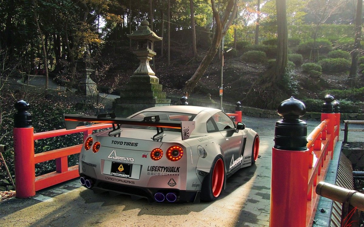 Nissan GTR 35 Япония