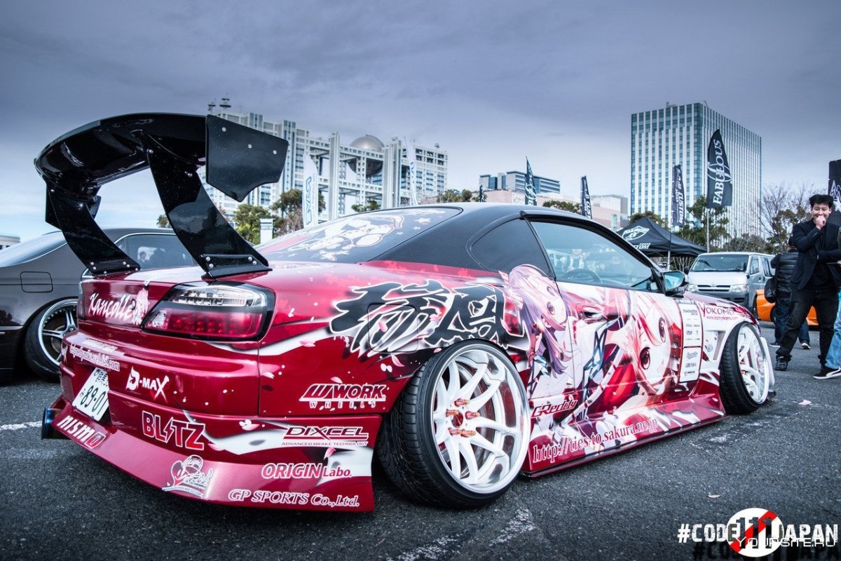 Nissan Silvia s15 японского дрифтера