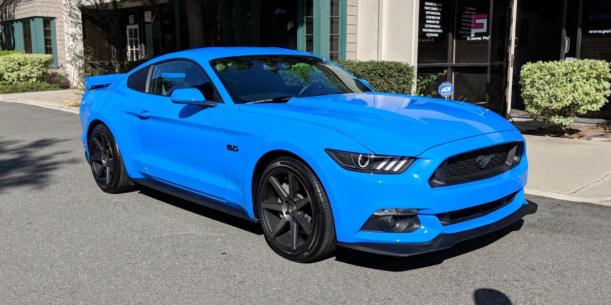 Ford Mustang 2015 Blue
