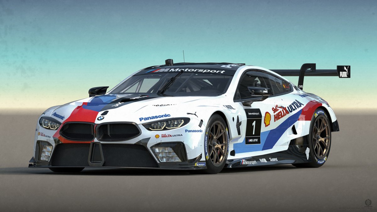 BMW M Motorsport m8 GTE