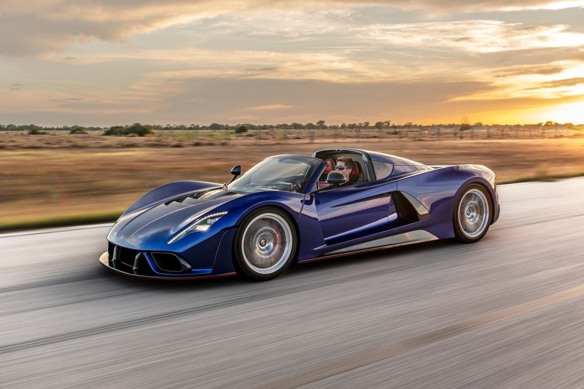 Hennessey Venom f5 завод
