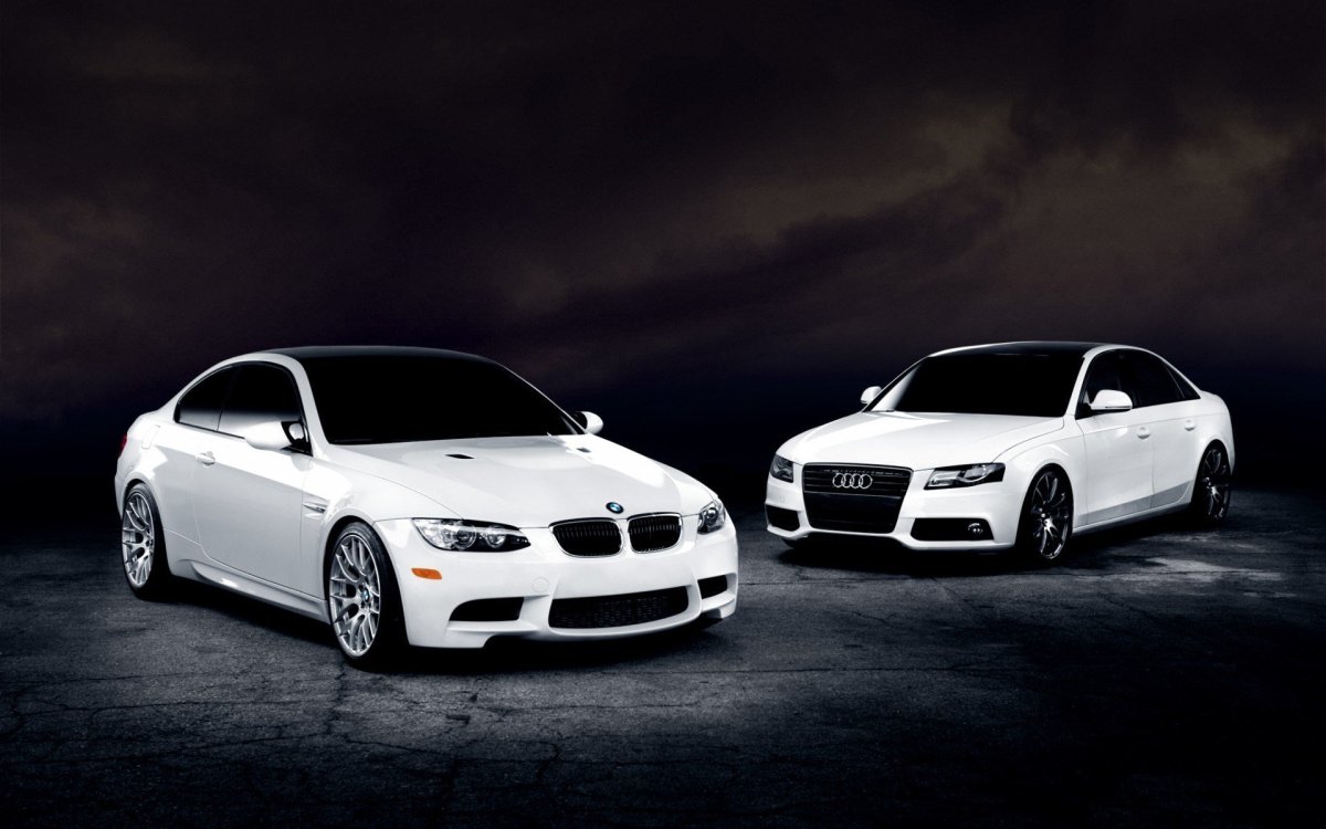 BMW e92 и Audi a5