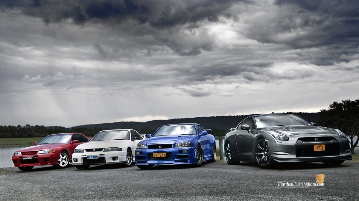 Nissan Skyline GTR Эволюция