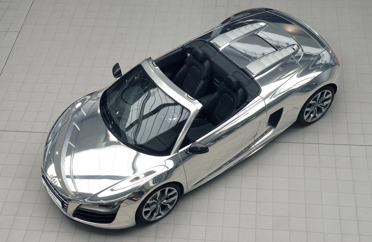 Ауди r8 сверху