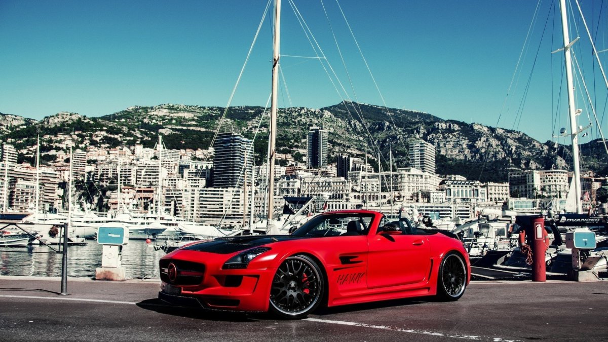 Mercedes SLS 1920х1080 HD