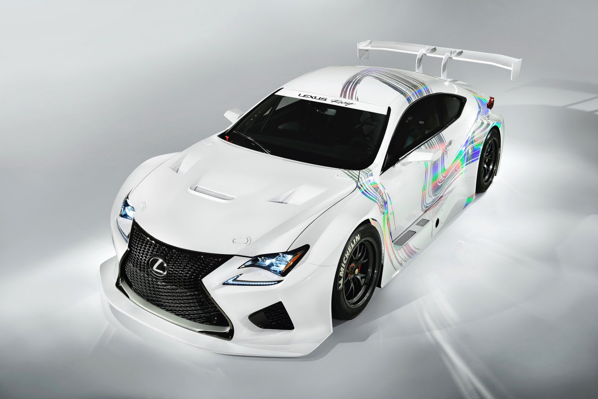 Лексус гоночный RC F gt3