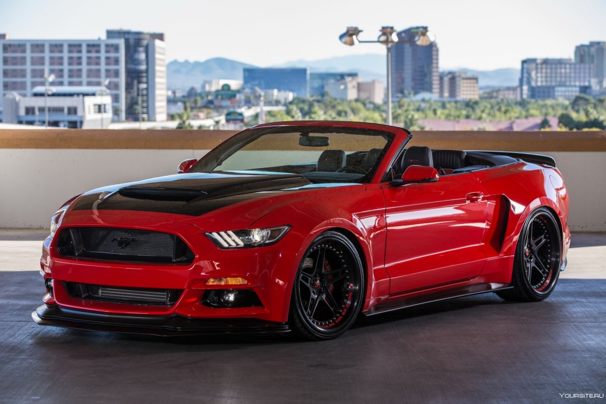 Ford Mustang gt 2015 Red
