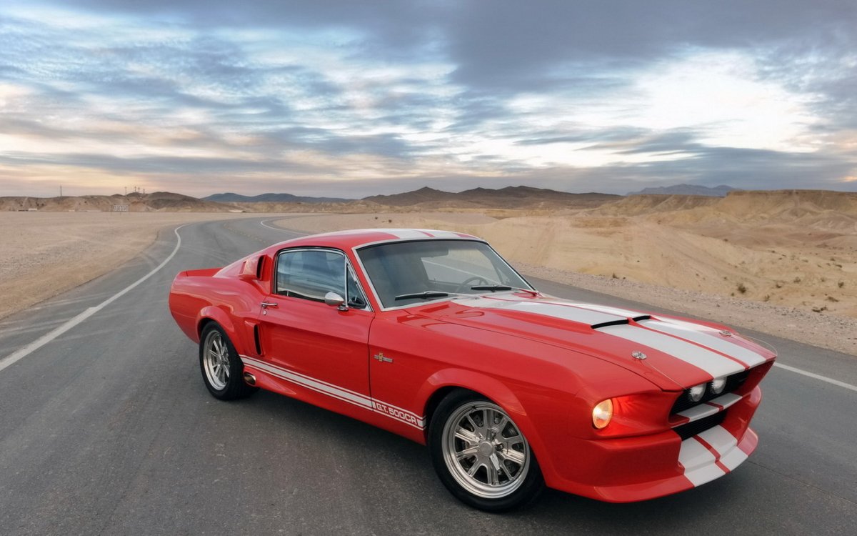 Форд Мустанг Shelby 1969 красный