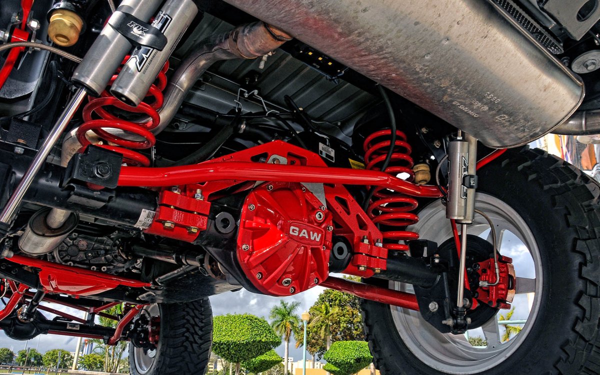 Jeep Wrangler Rubicon подвеска