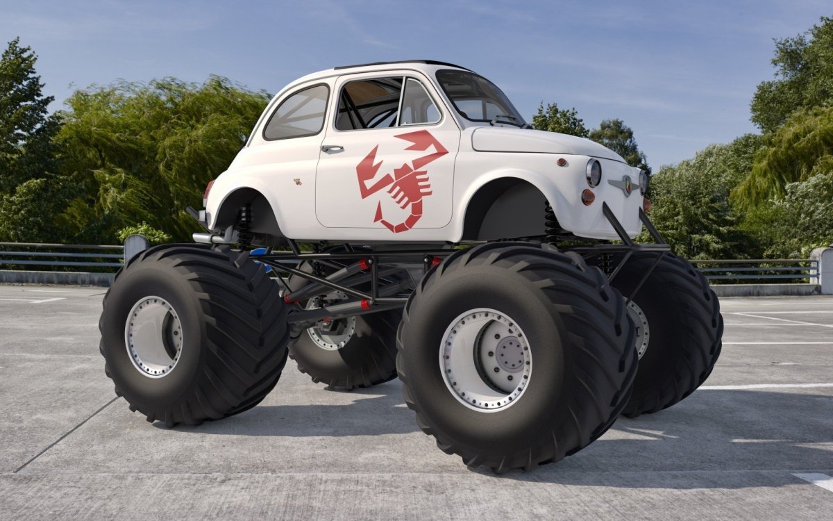 Matiz монстр трак
